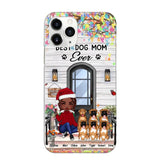 Personalized Best Dog Mom Ever Phonecase Printed PNHQ2203