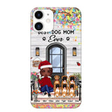 Personalized Best Dog Mom Ever Phonecase Printed PNHQ2203