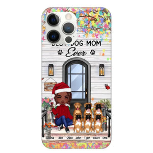 Personalized Best Dog Mom Ever Phonecase Printed PNHQ2203