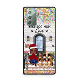 Personalized Best Dog Mom Ever Phonecase Printed PNHQ2203