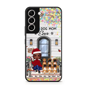 Personalized Best Dog Mom Ever Phonecase Printed PNHQ2203