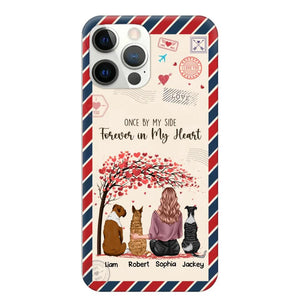 Personalized Dog Lovers Once By My Side Forever In My Heart Phonecase Printed PNDT2203