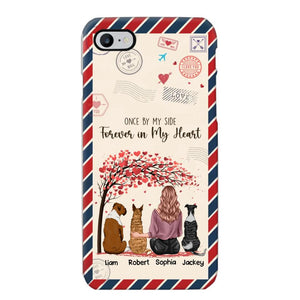 Personalized Dog Lovers Once By My Side Forever In My Heart Phonecase Printed PNDT2203