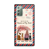 Personalized Dog Lovers Once By My Side Forever In My Heart Phonecase Printed PNDT2203