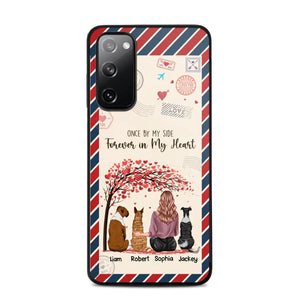 Personalized Dog Lovers Once By My Side Forever In My Heart Phonecase Printed PNDT2203