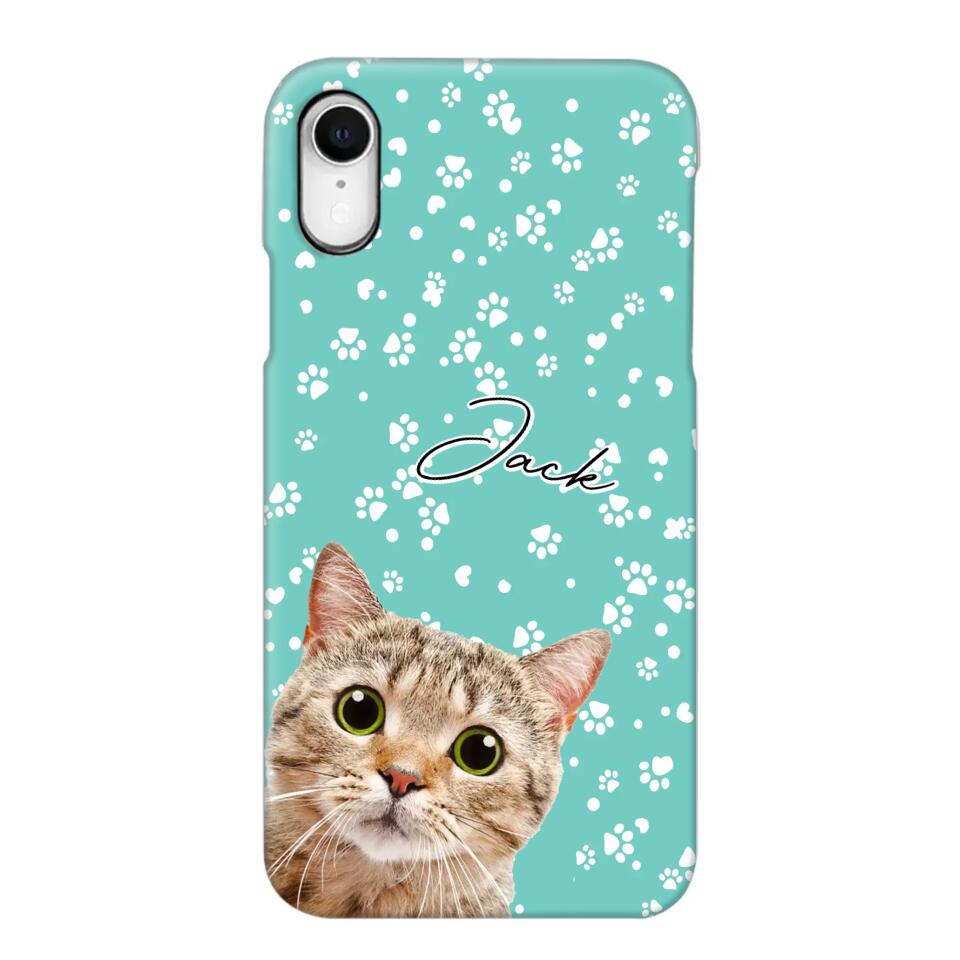 Personalized Upload Your Pet Photo Pet Lovers Silicon Phonecase 23MAR-HQ22