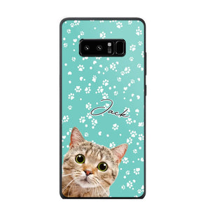 Personalized Upload Your Pet Photo Pet Lovers Silicon Phonecase 23MAR-HQ22