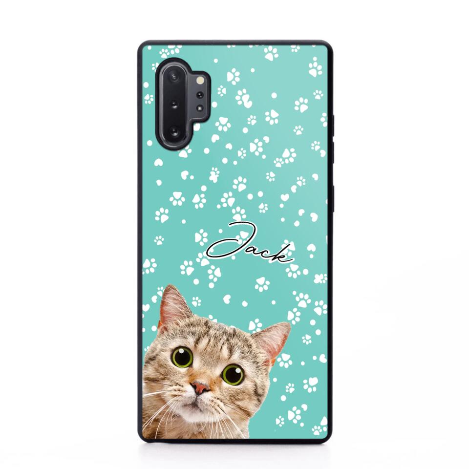 Personalized Upload Your Pet Photo Pet Lovers Silicon Phonecase 23MAR-HQ22