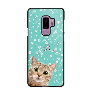 Personalized Upload Your Pet Photo Pet Lovers Silicon Phonecase 23MAR-HQ22