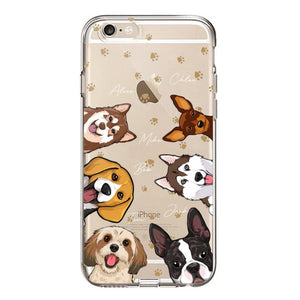 Personalized Dog Lovers Silicon Phonecase 23MAR-HQ22