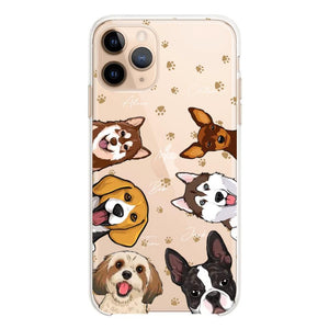 Personalized Dog Lovers Silicon Phonecase 23MAR-HQ22