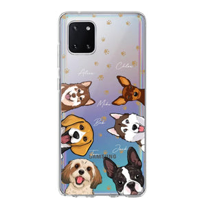 Personalized Dog Lovers Silicon Phonecase 23MAR-HQ22