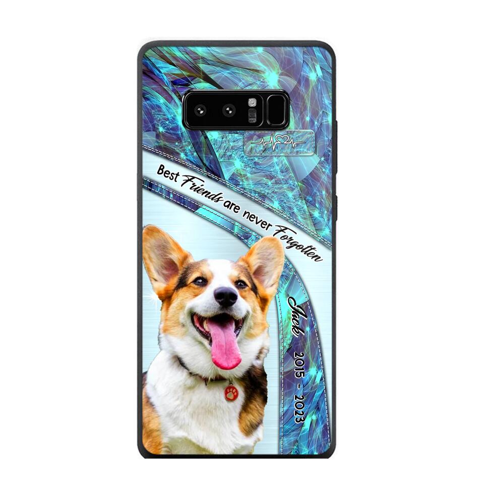 Personalized Upload Your Dog Photo Best Friends Are Never Forgotten Phonecase Printed QTHQ2203