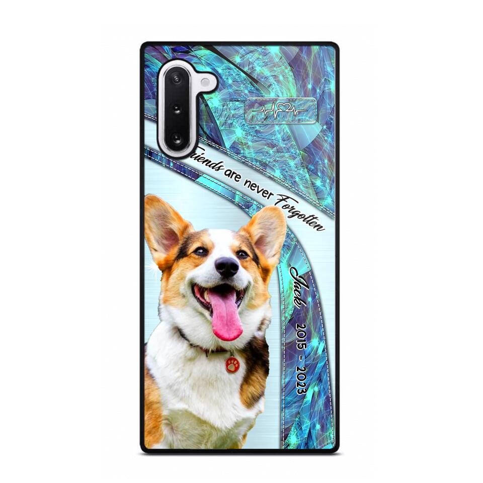 Personalized Upload Your Dog Photo Best Friends Are Never Forgotten Phonecase Printed QTHQ2203