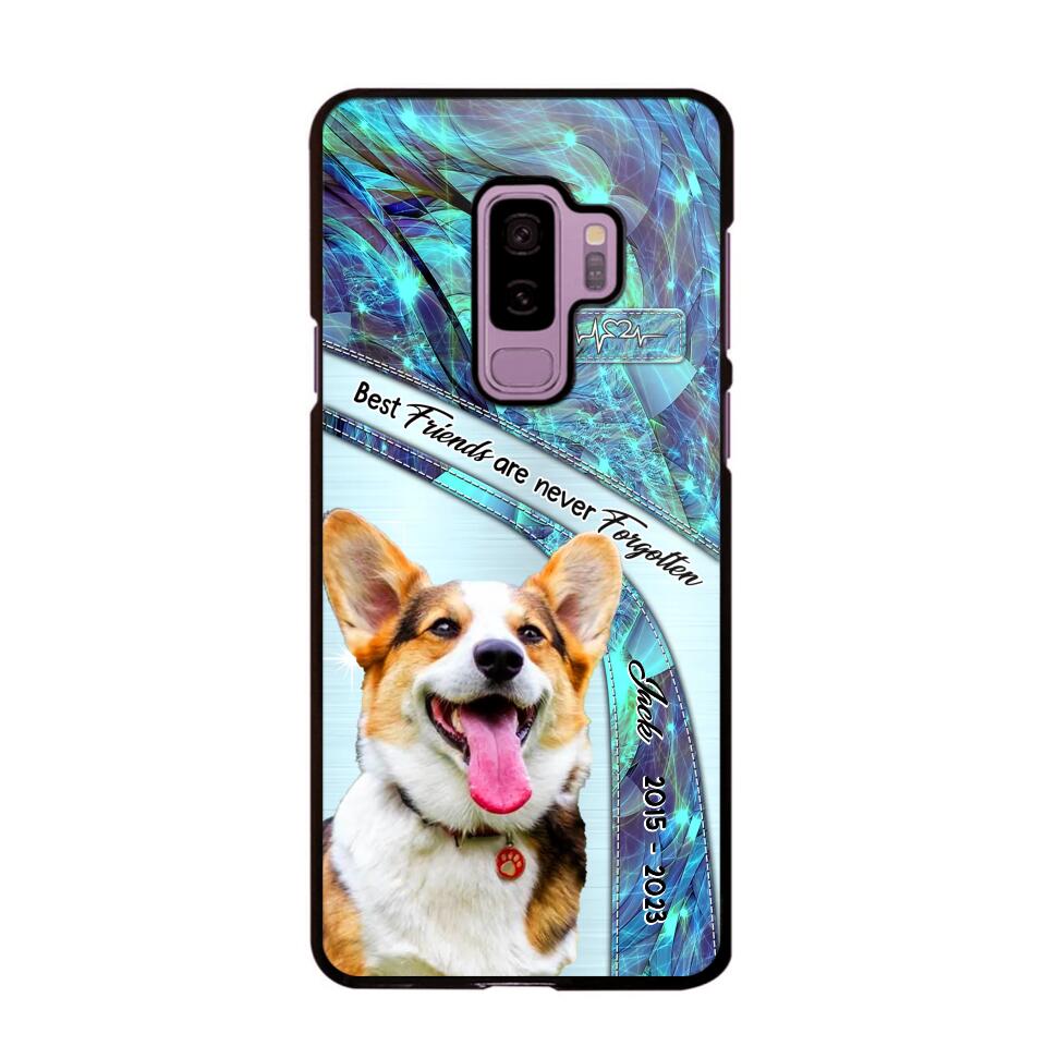 Personalized Upload Your Dog Photo Best Friends Are Never Forgotten Phonecase Printed QTHQ2203