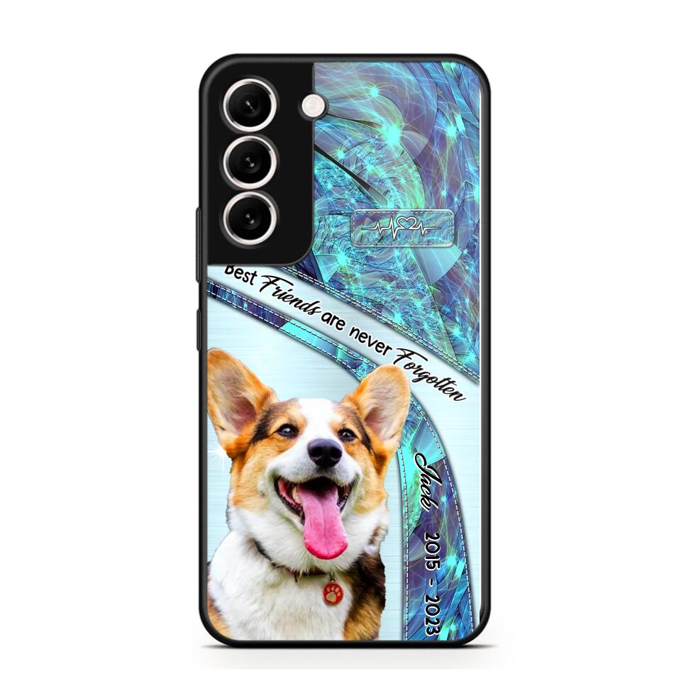 Personalized Upload Your Dog Photo Best Friends Are Never Forgotten Phonecase Printed QTHQ2203