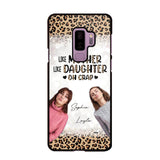 Personalized Upload Your Mom And Your Photo Like Mother Like Daughter  Oh  Crap Mom Gifts Phonecase Printed QTHQ2303