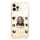 Personalized Upload Your Dog Photos Best Dog Mom Ever  Silicon Phonecase PNHQ2303