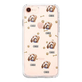 Personalized Upload Your Dog Photo Dog Lovers Silicon Phonecase QTDT2303