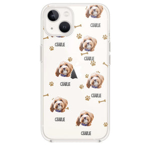 Personalized Upload Your Dog Photo Dog Lovers Silicon Phonecase QTDT2303