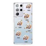 Personalized Upload Your Dog Photo Dog Lovers Silicon Phonecase QTDT2303