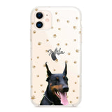 Personalized Upload Your Dog Photo Dog Lovers Silicon Phonecase 23MAR-DT23