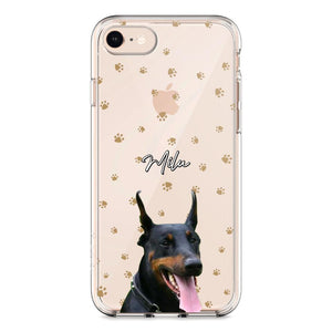 Personalized Upload Your Dog Photo Dog Lovers Silicon Phonecase 23MAR-DT23