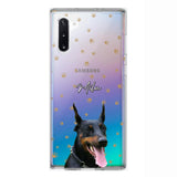 Personalized Upload Your Dog Photo Dog Lovers Silicon Phonecase 23MAR-DT23