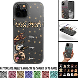 Personalized Dog Mom Paw Silicon Phonecase PNDT2303