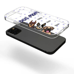 Personalized Dog Mom Paw Silicon Phonecase PNDT2303