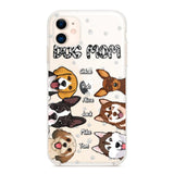 Personalized Dog Mom Paw Silicon Phonecase PNDT2303