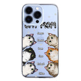 Personalized Cat Mom Paw Silicon Phonecase PNDT2303