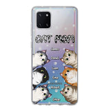 Personalized Cat Mom Paw Silicon Phonecase PNDT2303