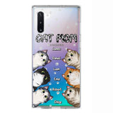 Personalized Cat Mom Paw Silicon Phonecase PNDT2303