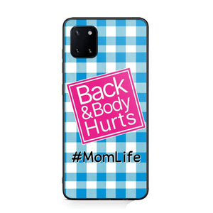 Personalized Back and Body Hurts Mom Life or Any Title Phonecase Printed QTHQ2703