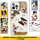 Personalized Upload Your Dog Photo Dog Lovers Gift Phonecase Printed 23MAR-HQ24