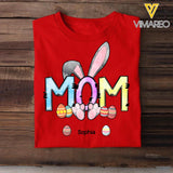 Personalized Mommy, Aunt, Grandmas Bunny Nickmane Tshirt Printed QTHQ2403