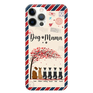 Personalized Home Is Where The Dogs Are Love Tree Dog Lovers Gift Phonecase Printed PNHQ2703