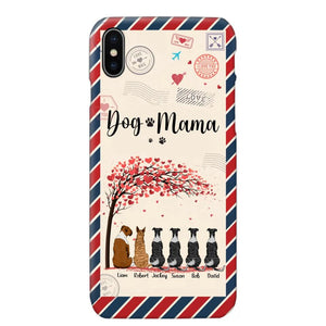 Personalized Home Is Where The Dogs Are Love Tree Dog Lovers Gift Phonecase Printed PNHQ2703