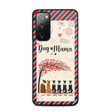 Personalized Home Is Where The Dogs Are Love Tree Dog Lovers Gift Phonecase Printed PNHQ2703