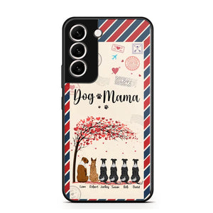 Personalized Home Is Where The Dogs Are Love Tree Dog Lovers Gift Phonecase Printed PNHQ2703