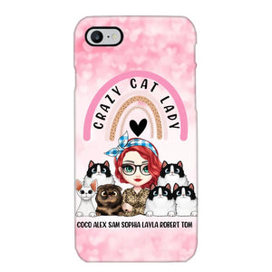 Personalized Life Is Better With Cats Crazy Cat Lady Phonecase Printed PNHQ2703