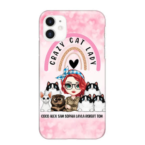 Personalized Life Is Better With Cats Crazy Cat Lady Phonecase Printed PNHQ2703