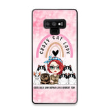 Personalized Life Is Better With Cats Crazy Cat Lady Phonecase Printed PNHQ2703