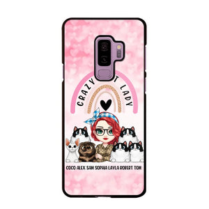 Personalized Life Is Better With Cats Crazy Cat Lady Phonecase Printed PNHQ2703