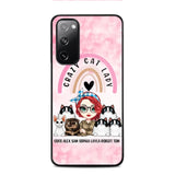 Personalized Life Is Better With Cats Crazy Cat Lady Phonecase Printed PNHQ2703