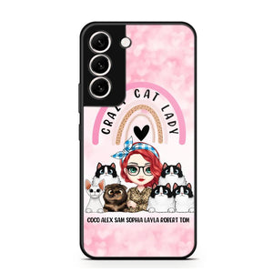 Personalized Life Is Better With Cats Crazy Cat Lady Phonecase Printed PNHQ2703