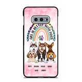 Personalized Life Is Better With Dogs Dog Lovers Gift Phonecase Printed PNDT2803