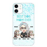 Personalized Crazy Dog Lady Best Dog Mom Ever Fur Mama Dog Lovers Phonecase Printed PNDT3103