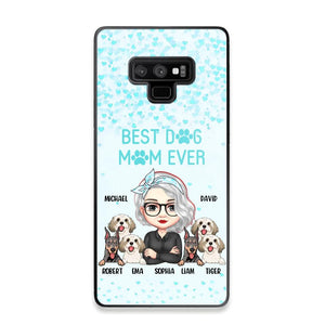 Personalized Crazy Dog Lady Best Dog Mom Ever Fur Mama Dog Lovers Phonecase Printed PNDT3103